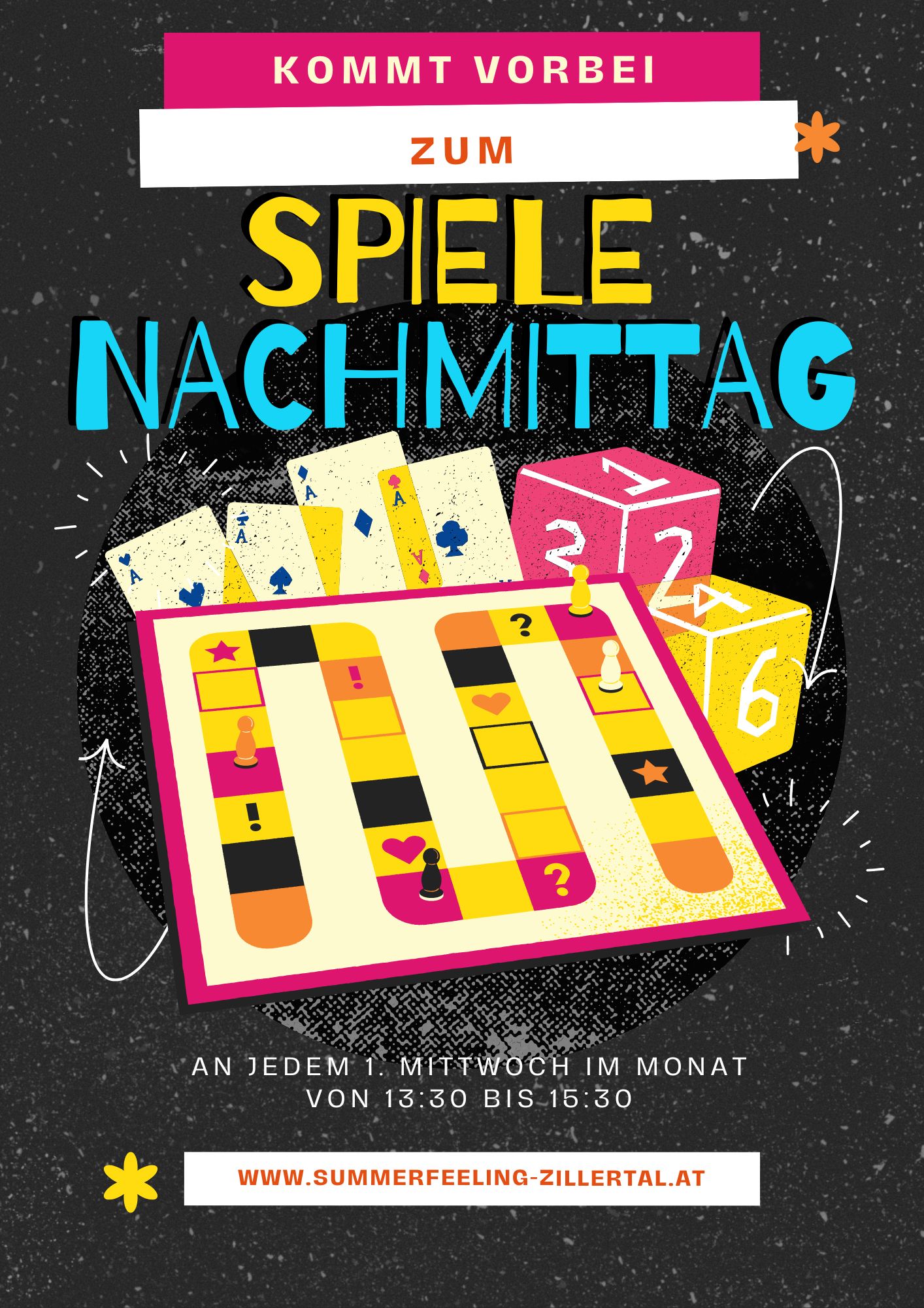 Spielenachmittag Bibliothek Hippach u. Umgebung